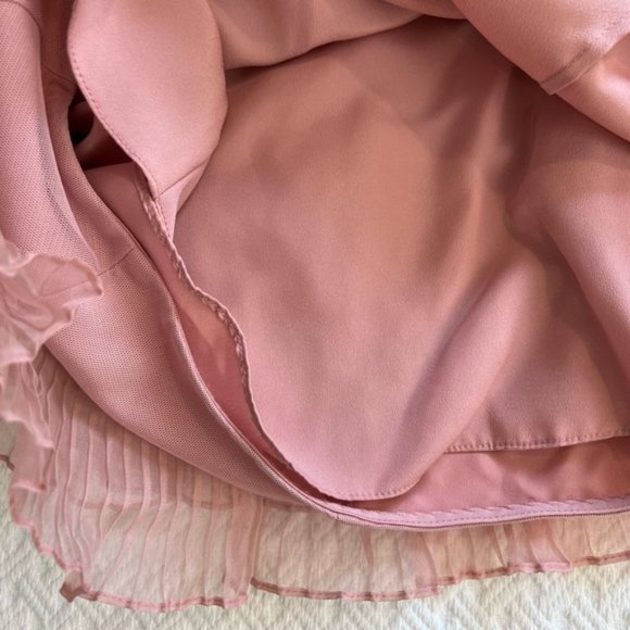 100% silk overlay bustier mini dress - Picture 10 of 13